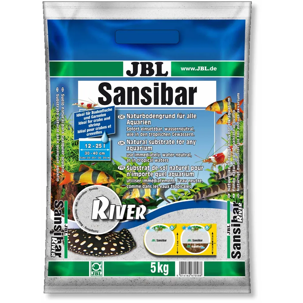 Jbl Sansibar River 5 kg Akvariegrus